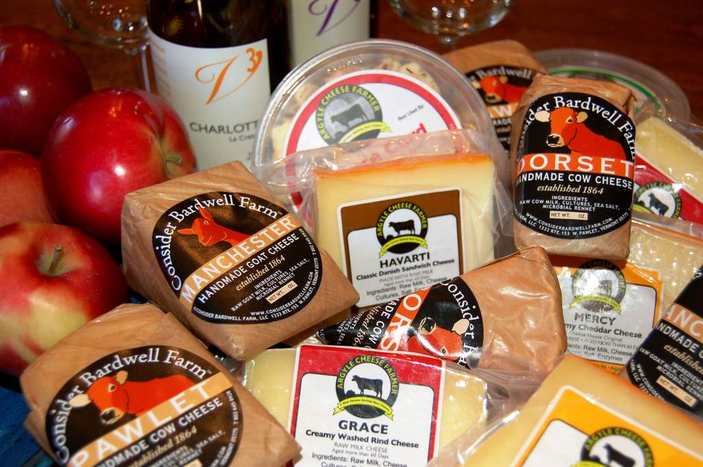 Victory View Vineyard offers local artisan cheeses