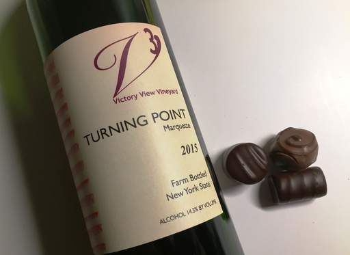 2015 Turning Point marquette wine Find Victory View Vineyard at the Annual Wine and Chocolate Tasting at the Queensbury Hotel in Glens