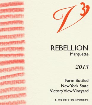 2013 Rebellion front label