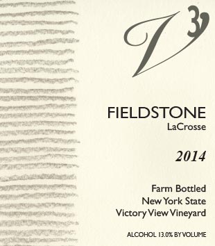 2014 Fieldstone front label