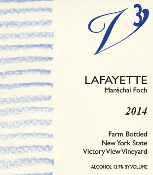 2014 Lafayette front label