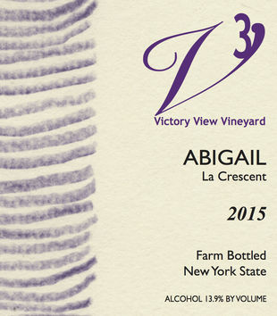 2015 Abigail front label