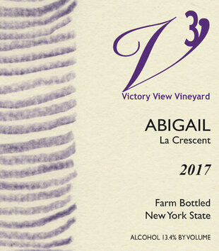 2017 Abigail front label