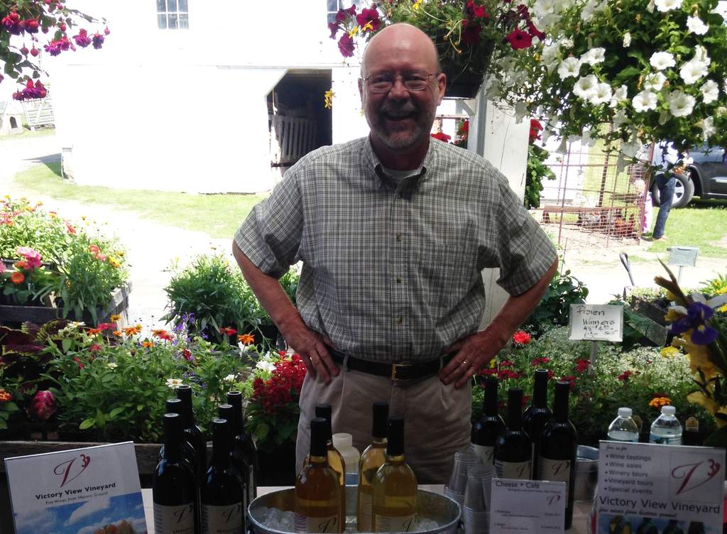 Gerry Barnhart @ Gardenworks Farm in Salem, NY Cheese + Cafe in Salem, NY