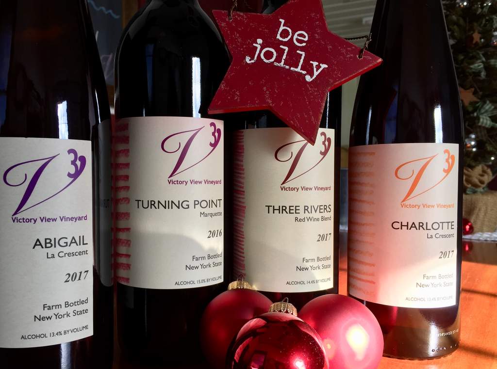 wine for the holidays Abigail, Turning Point, Three Rivers, Charlotte