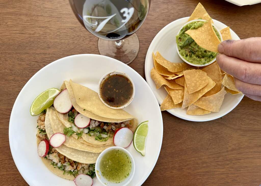 Sangria Sunday Enjoy tasty tacos, wine and sangria on Sangria Sunday.