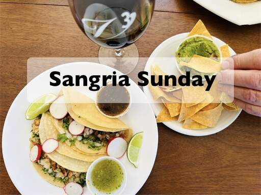 Jalisco-style Mexican food and V3 sangria.