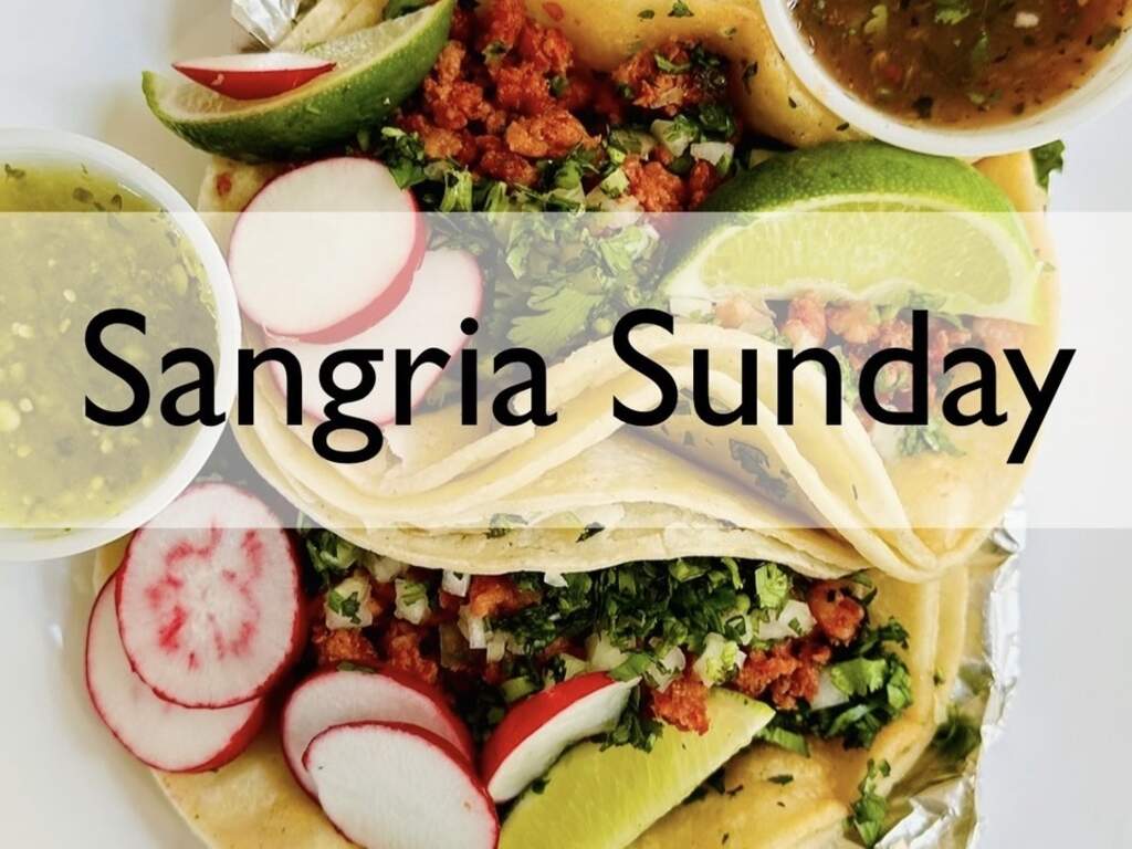 Sangria Sunday taco