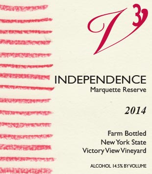 2014 Independence front label