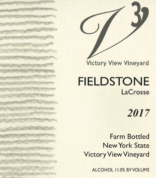 2017 Fieldstone front label