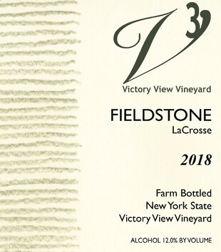 2018 Fieldstone front label