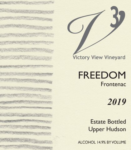 2019 Freedom front label