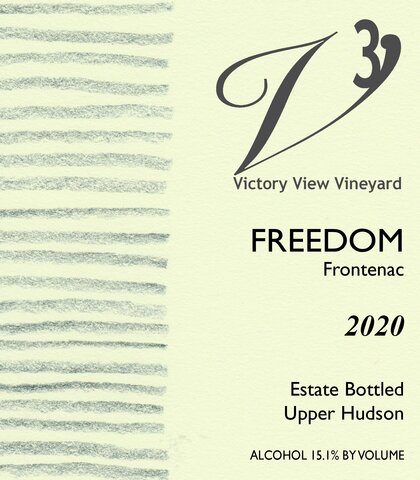2020 Freedom front label