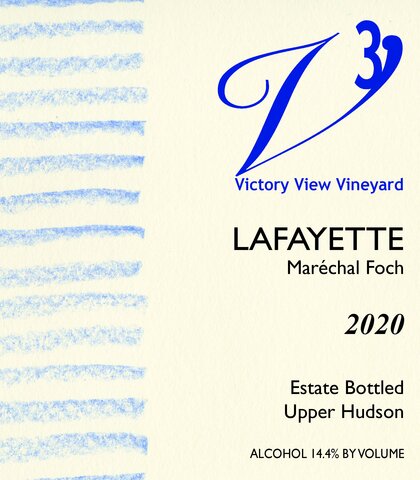 2020 Lafayette front label