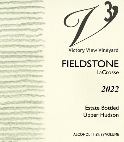 2022 FIELDSTONE front label